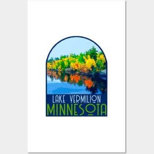 Lake Vermilion Minnesota Decal Posters and Art